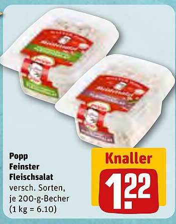 Popp Feinster Fleischsalat