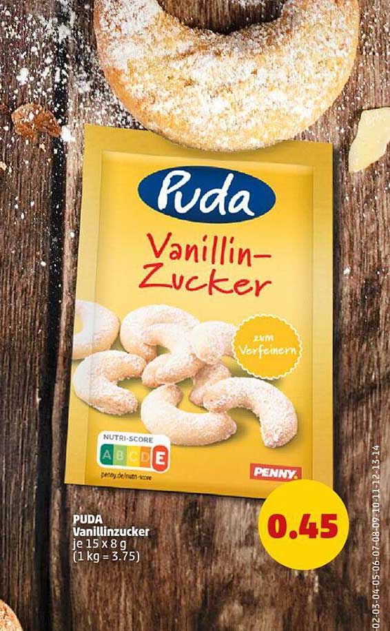 Puda Vanillin-Zucker