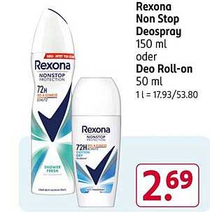 Rexona Non Stop Deospray