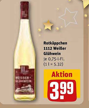 Rotkäppchen 1112 Weißer Glühwein