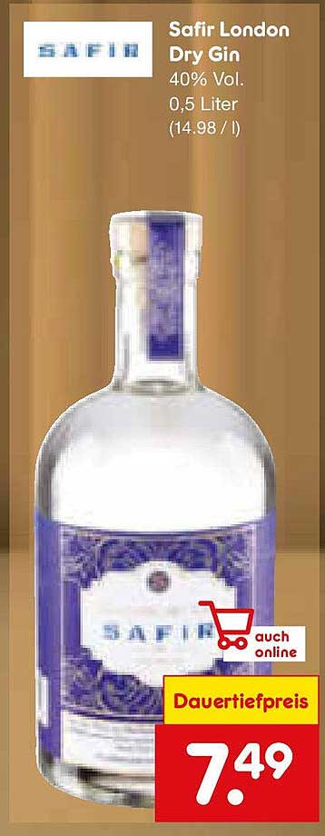 Safir London Dry Gin