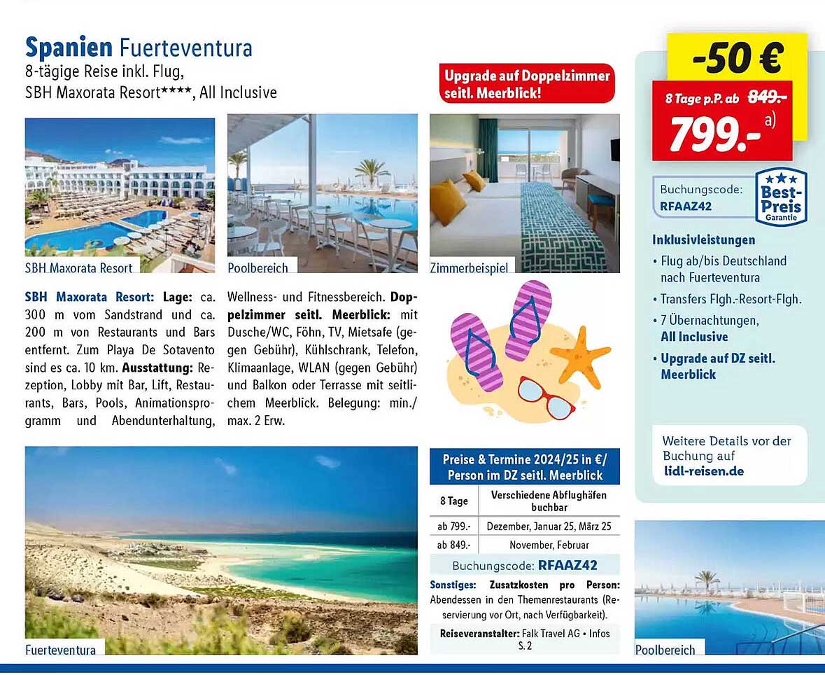 SBH Maxorata Resort****, All Inclusive