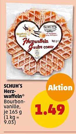 SCHUH'S Herzwaffeln