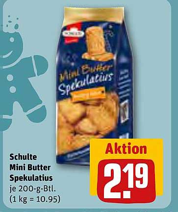 Schulte Mini Butter Spekulatius