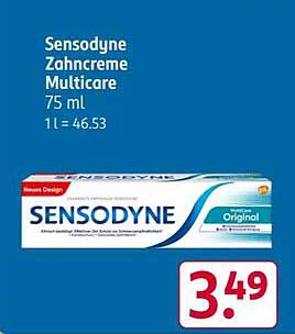 Sensodyne Zahnpasta Multicare