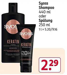 Syoss Shampoo