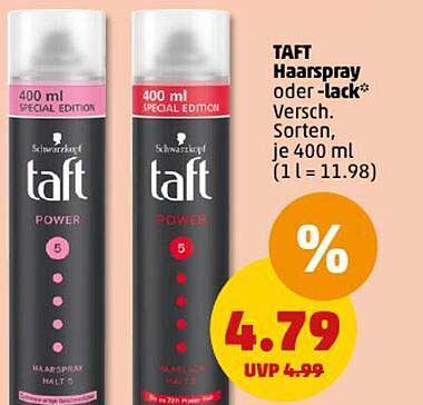 TAFT Haarspray oder -lack*