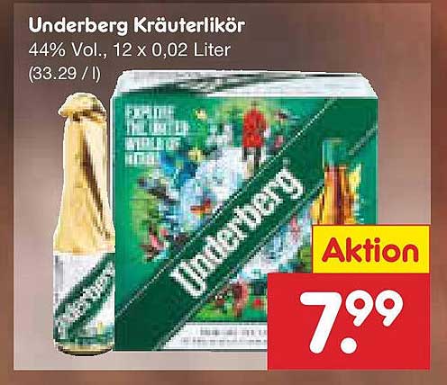 Underberg Kräuterlikör