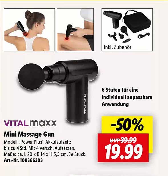 VITALmaxx Mini Massage Gun