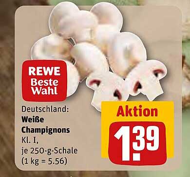 Weiße Champignons