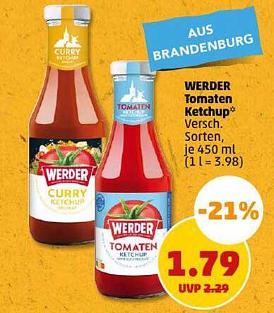 WERDER Tomaten Ketchup*