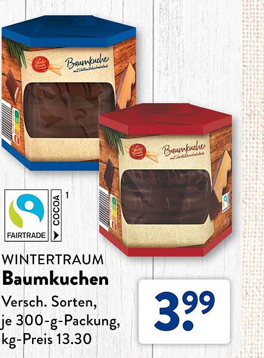 WINTERTRAUM Baumkuchen