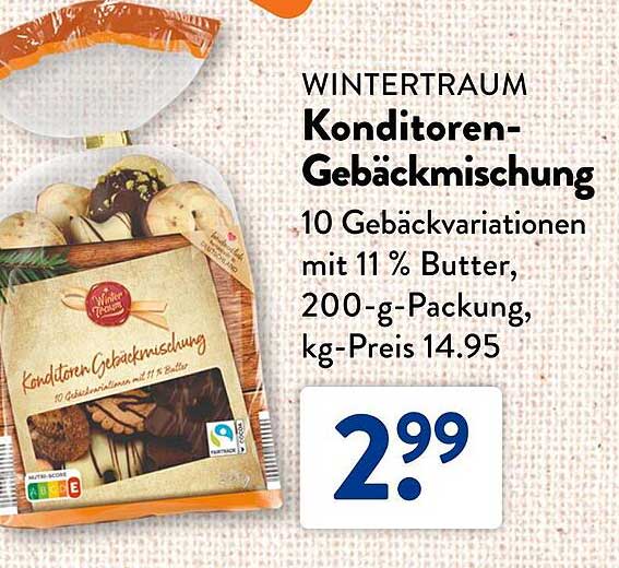 WINTERTRAUM Konditoren-Gebäckmischung