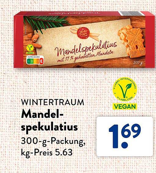 WINTERTRAUM Mandel-spekulatius