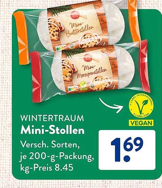 WINTERTRAUM Mini-Stollen