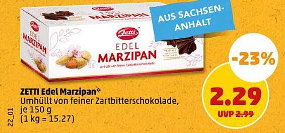 ZETTI Edel Marzipan