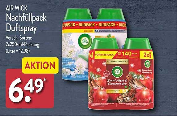 AIR WICK Nachfüllpack Duftspray