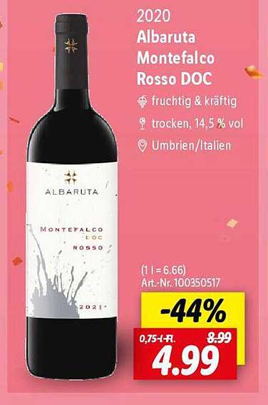 Albaruta Montefalco Rosso DOC