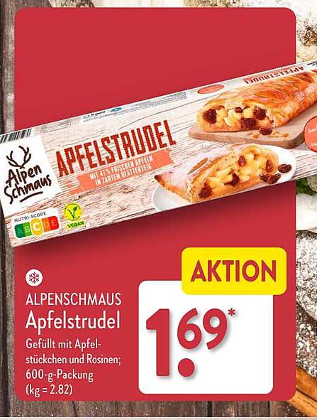 ALPENSCHMAUS Apfelstrudel