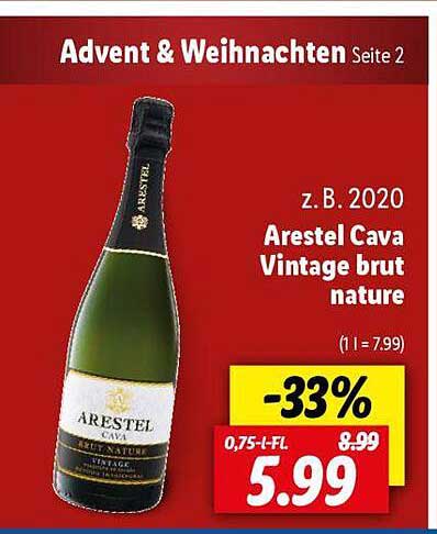 Arestel Cava Vintage brut nature