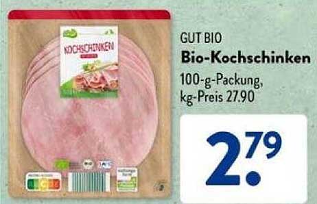 Bio-Kochschinken