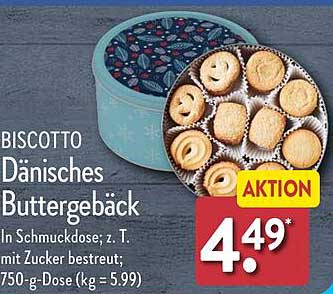 BISCOTTO Dänisches Buttergebäck