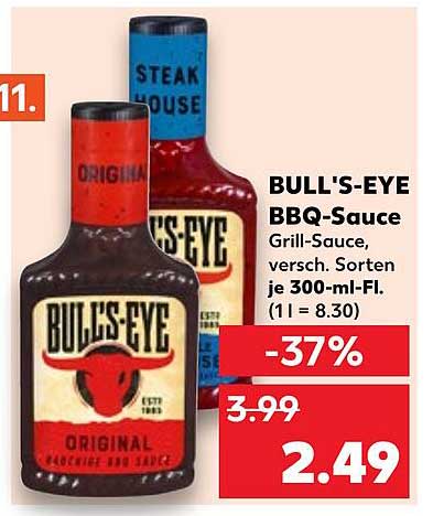 BULL'S-EYE BBQ-Sauce