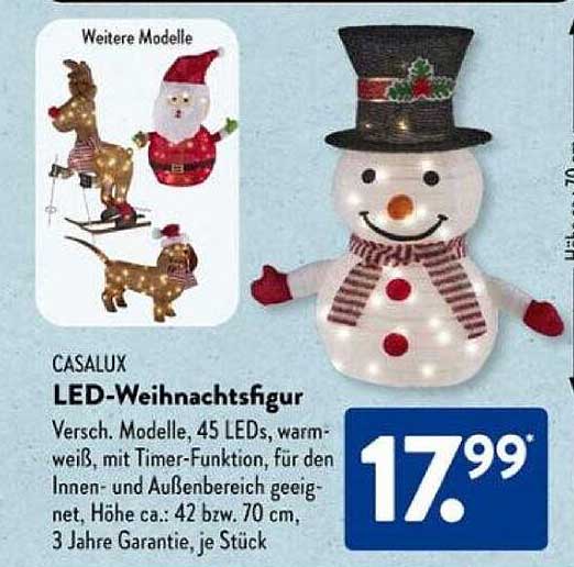 CASALUX LED-Weihnachtsfigur