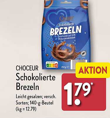 CHOCEUR Schokolierte Brezeln