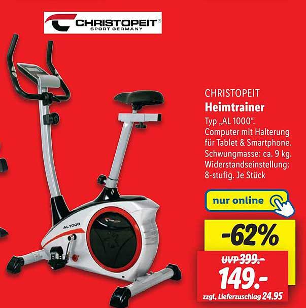 CHRISTOPEIT Heimtrainer Typ „AL 1000“