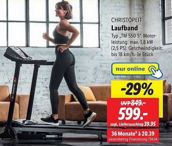 CHRISTOPEIT Laufband