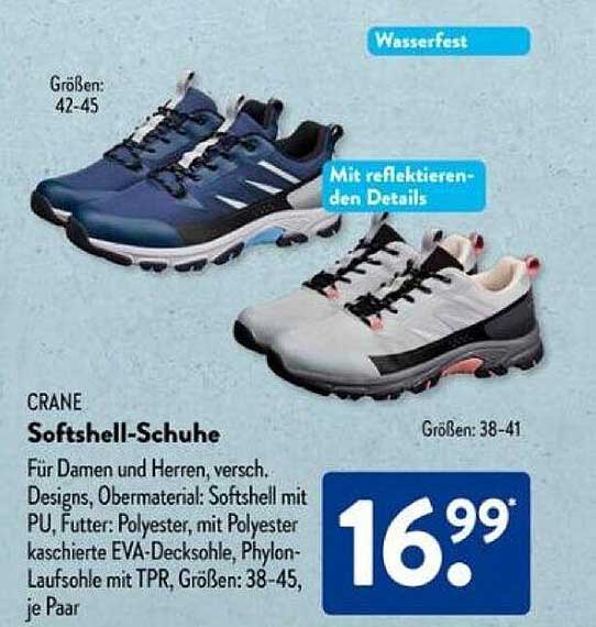 CRANE Softshell-Schuhe