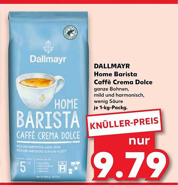 DALLMAYR Home Barista Caffè Crema Dolce