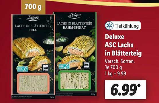 Deluxe ASC Lachs in Blätterteig