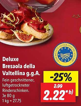 Deluxe Bresaola della Valtelina g.g.A.