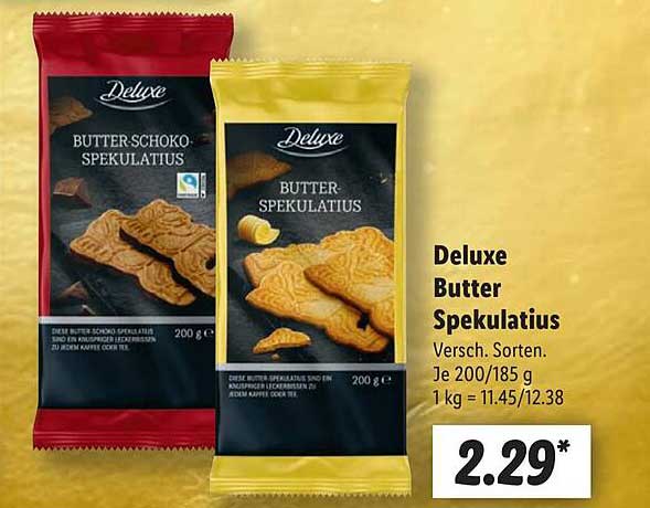 Deluxe Butter Spekulatius