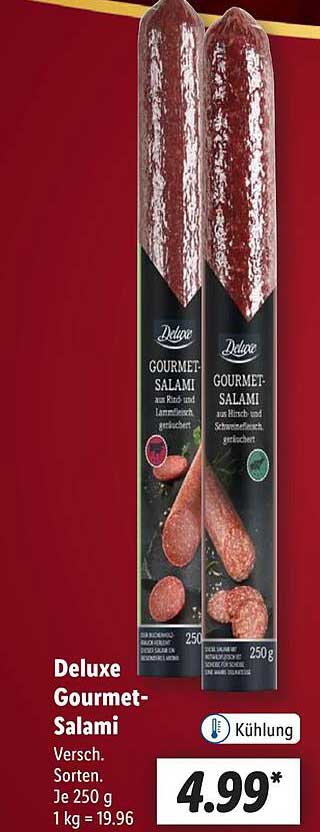 Deluxe Gourmet-Salami