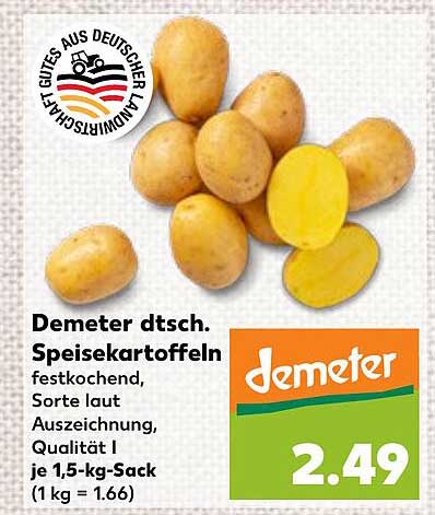 Demeter dtsch. Speisekartoffeln