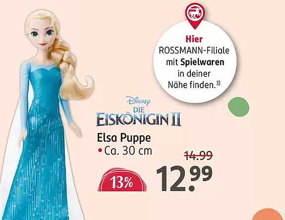 Die Eiskönigin II Elsa Puppe