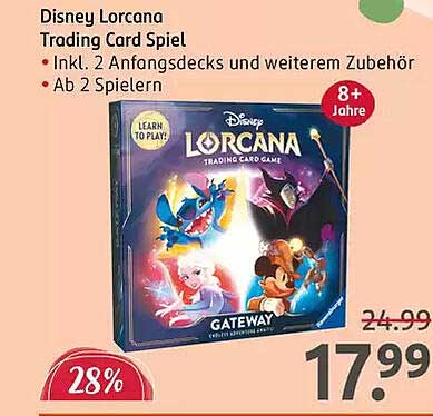 Disney Lorcana Trading Card Spiel