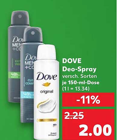 DOVE Deo-Spray