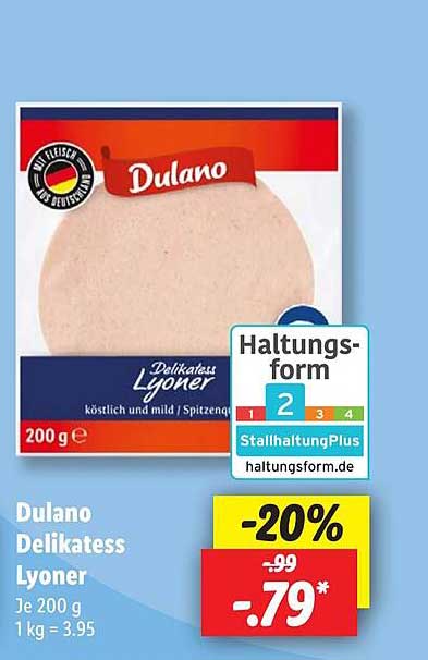 Dulano Delikatess Lyoner