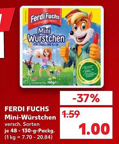 FERDI FUCHS Mini-Würstchen