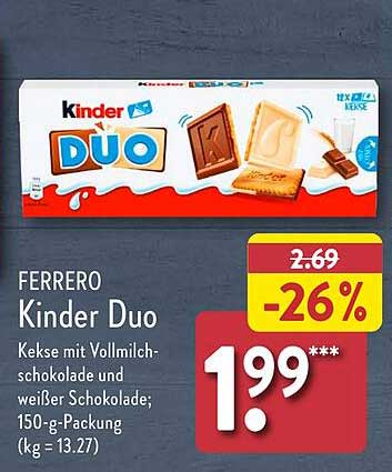 Ferrero Kinder Duo