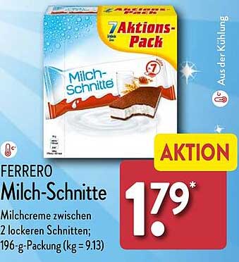 FERRERO Milch-Schnitte