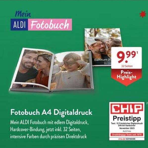 Fotobuch A4 Digitaldruck