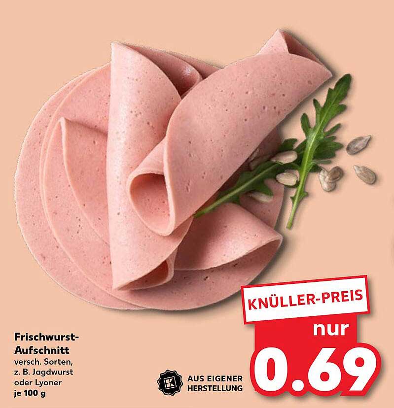 Frischwurst-Aaufschnitt