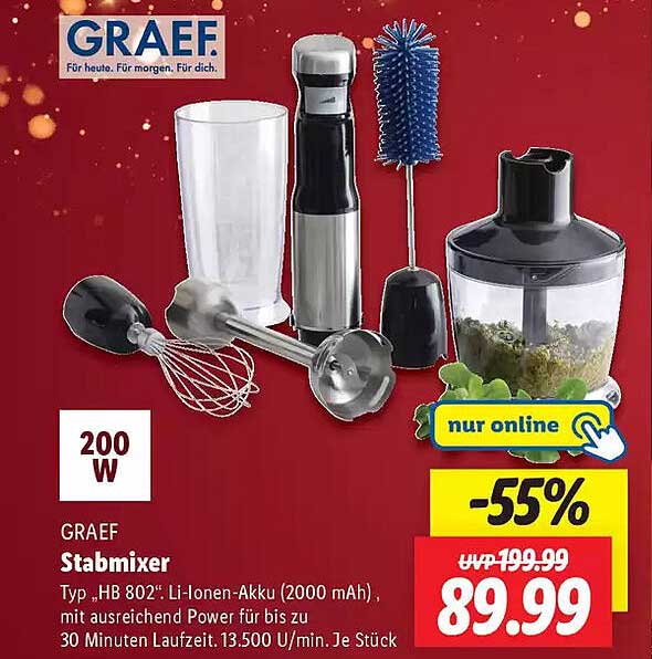 GRAEF Stab mixer