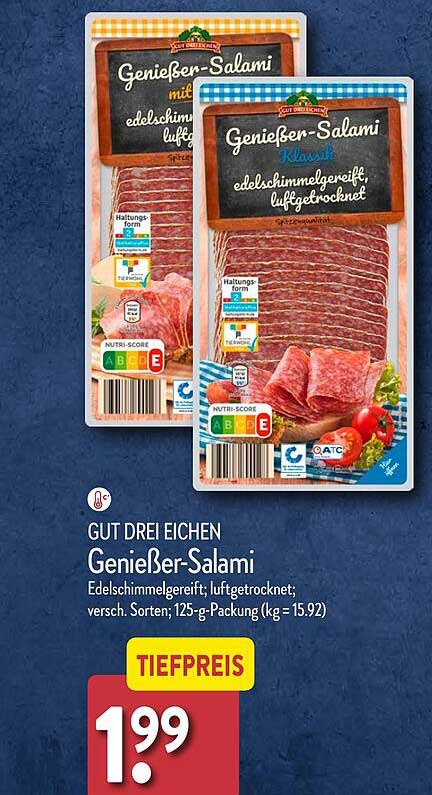 Gut drei Eichen Genießer-Salami