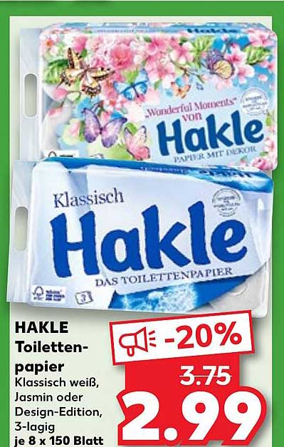 HAKLE Toilettenpapier